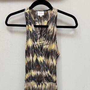 Parker Multicolor Sleeveless Dress - 100% silk xs